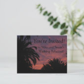 日没はがき インビテーションポストカード (スタンド正面)