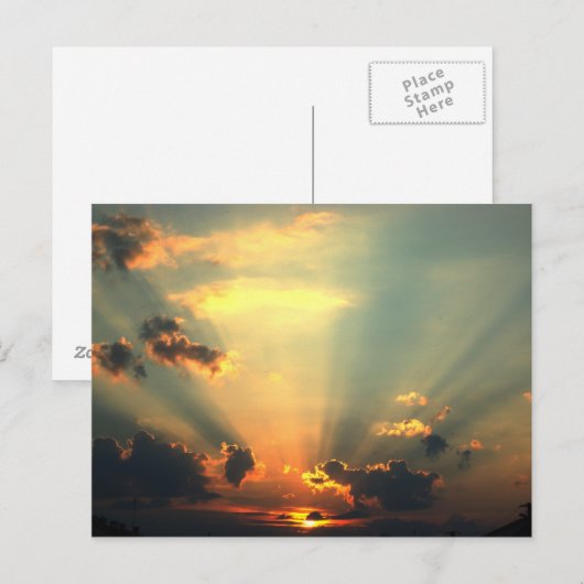日没はがき ポストカード (正面/裏面)