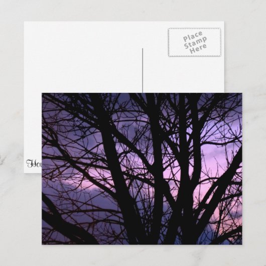 日没はがき ポストカード (正面/裏面)