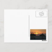 日没はがき ポストカード (裏面)