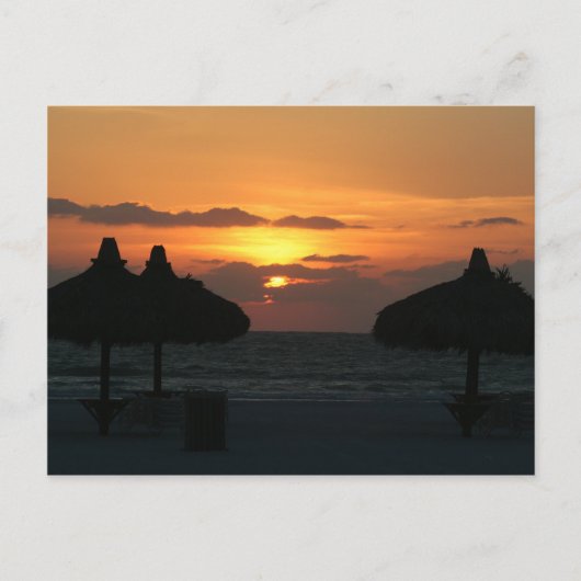 日没はがき ポストカード (正面)