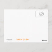 日没はがき ポストカード (裏面)