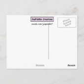 日没はがき ポストカード (裏面)