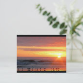 日没はがき ポストカード (スタンド正面)