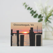 日没はがき ポストカード (スタンド正面)