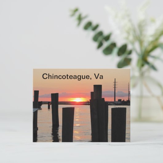 日没はがき ポストカード (スタンド正面)