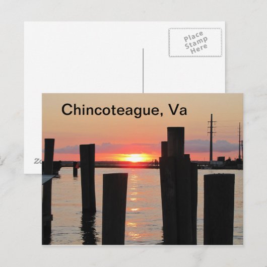 日没はがき ポストカード (正面/裏面)