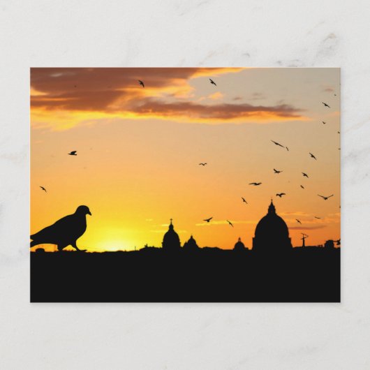 日没はがき ポストカード (正面)