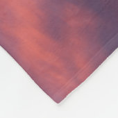 日没はフリースブランケットを曇らせます フリースブランケット (角)