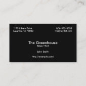 日没は名刺感謝していしています 名刺 (裏面)