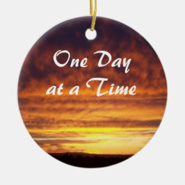 日没は1日一度に飾ります セラミックオーナメント