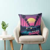 日没へのクリスイン – 80sレトロドライブ クッション (椅子)