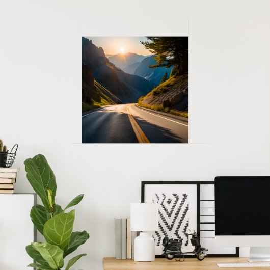 日没への道 ポスター (ホームオフィス)