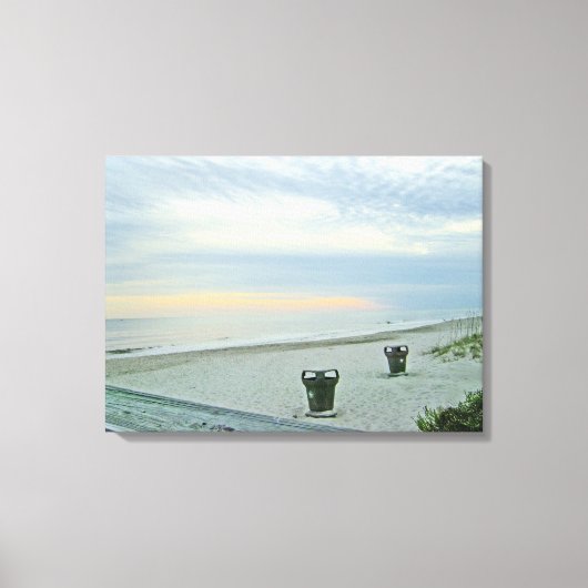 日没を待つ キャンバスプリント (正面)