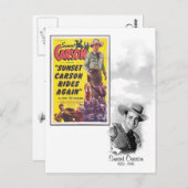 日没カーソン- 1920年- 1990年 ポストカード (正面/裏面)