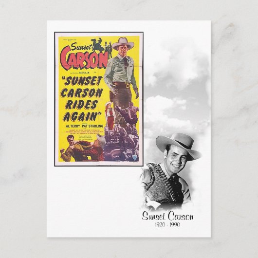 日没カーソン- 1920年- 1990年 ポストカード (正面)