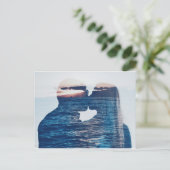 日没キス葉書 ポストカード (スタンド正面)