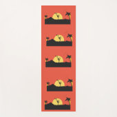 日没クール ヨガマット (正面)