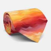 日没グラデーション ネクタイ (ロール)