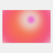 日没グラデーション ラッピングペーパーシート (正面3)