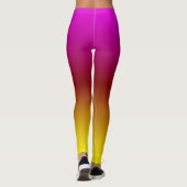 日没グラデーション レギンス (裏面)