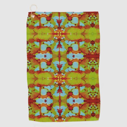 日没スピル ゴルフタオル (正面)