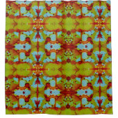 日没スピル シャワーカーテン (正面)