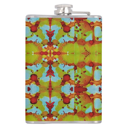 日没スピル フラスク (裏面)