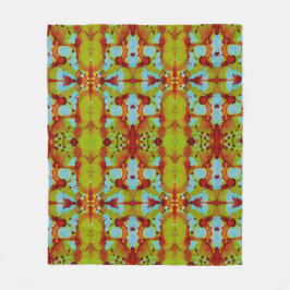 日没スピル フリースブランケット