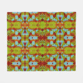 日没スピル フリースブランケット (正面(横))