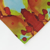 日没スピル フリースブランケット (角)