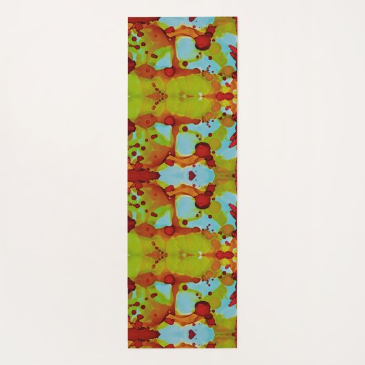 日没スピル ヨガマット (裏面)