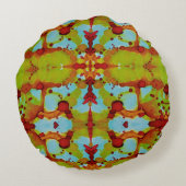 日没スピル ラウンドクッション (裏面)