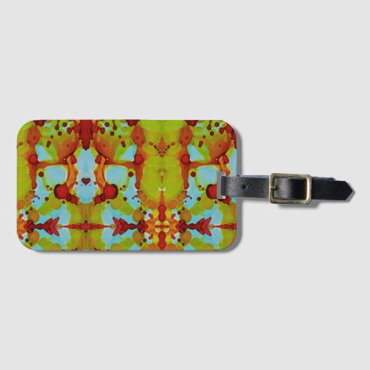 日没スピル ラゲッジタグ (正面横)