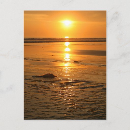 日没バリ島 ポストカード (正面)