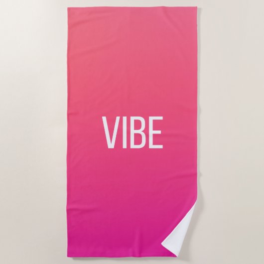 日没パルス ビーチタオル (正面)