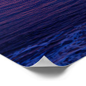 日没ビーチ2ポスター ポスター (角)