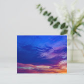 日没ビーチ3葉書 ポストカード (スタンド正面)