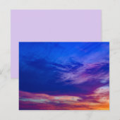 日没ビーチ3葉書 ポストカード (正面/裏面)