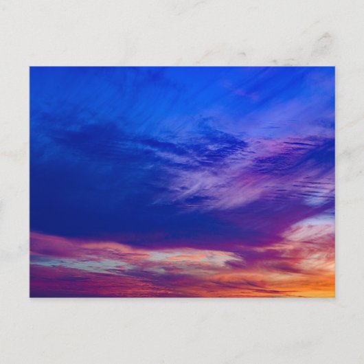 日没ビーチ3葉書 ポストカード (正面)