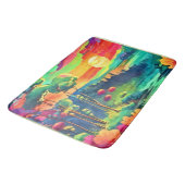 日没ファンタジーの風景 バスマット (アングル)