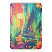 日没ファンタジーの風景 バスマット (正面縦)