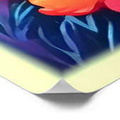 日没ファンタジーの風景 ポスター (角)