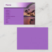 日没プロファイルカード 名刺 (正面/裏面)