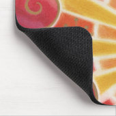 日没マウス垂直 マウスパッド (コーナー)