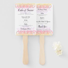 日没マンダラサービスのファンの順序 ハンドファン