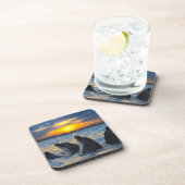 日没ライトのボトルゆっくり進られたイルカ コースター (右側)