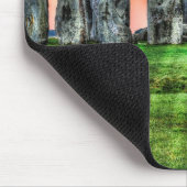 日没付近に立つ石の石棺を作る マウスパッド (コーナー)