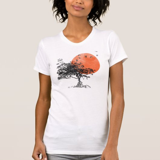 日没公園 Tシャツ (正面)