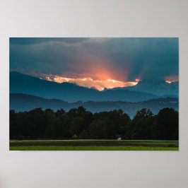 日没前の最後の日の光 ポスター